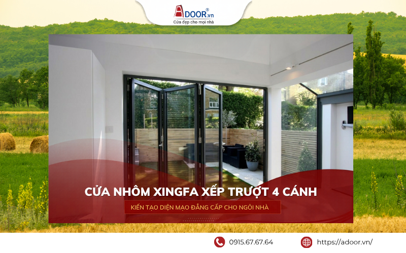 Đội ngũ kỹ thuật Adoor thi công cửa nhôm Xingfa