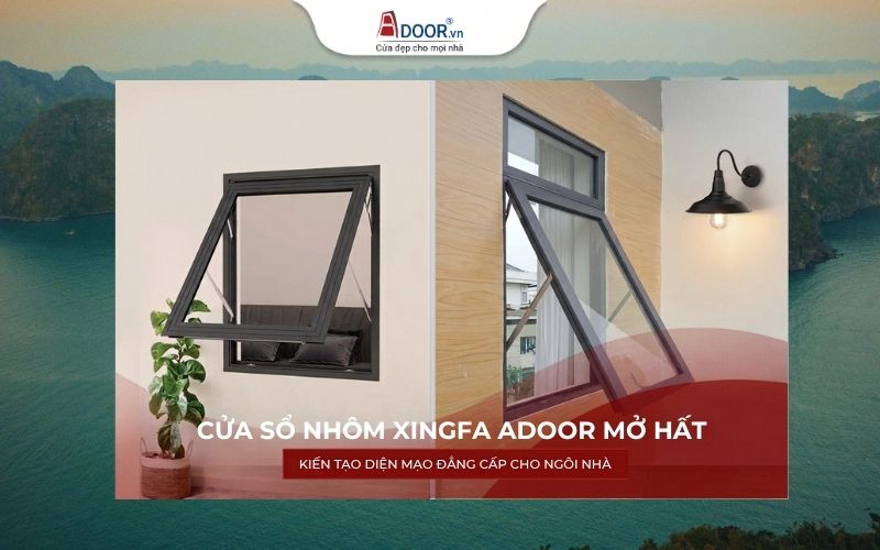 Cửa sổ nhôm Xingfa mở quay tại Quảng Ninh
