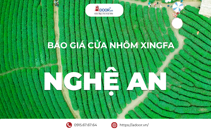 Giá cửa nhôm Xingfa Nghệ An