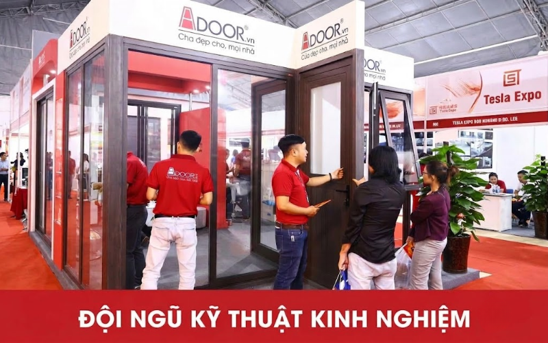 Đội ngũ giàu kinh nghiệm tư vấn cửa nhôm Xingfa Adoor