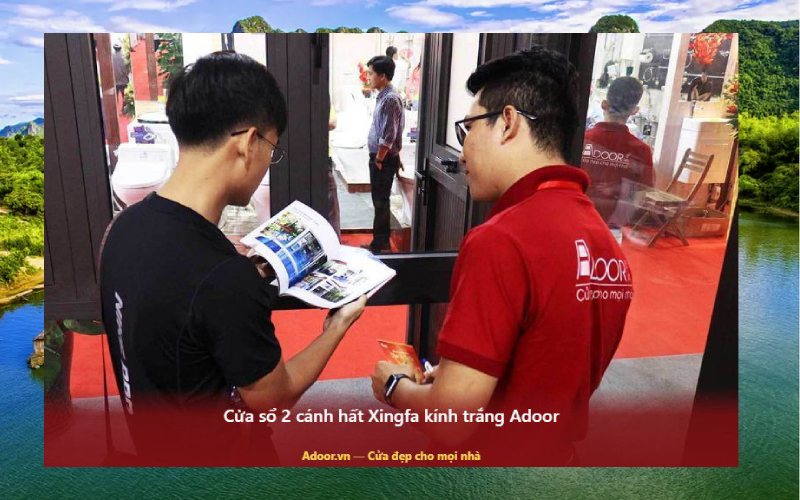 Đội ngũ thi công cửa nhôm Xingfa Adoor chuyên nghiệp
