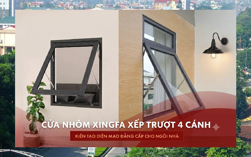 Giá cửa nhôm Xingfa mở hất Thanh Hóa