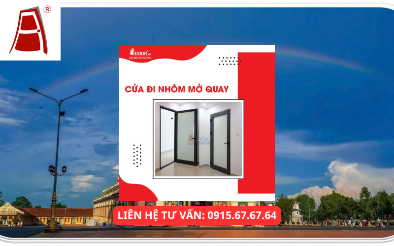 Cửa đi nhôm Xingfa mở quay Tây Ninh