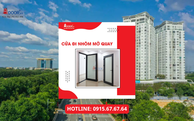 Cửa đi nhôm Xingfa Bình Dương mở quay
