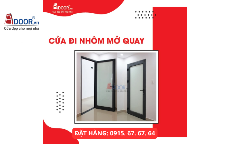 Cửa đi nhôm Xingfa mở quay Khánh Hòa