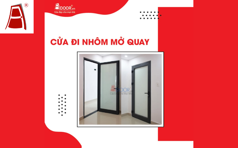 Cửa đi nhôm Xingfa mở quay Ninh Thuận