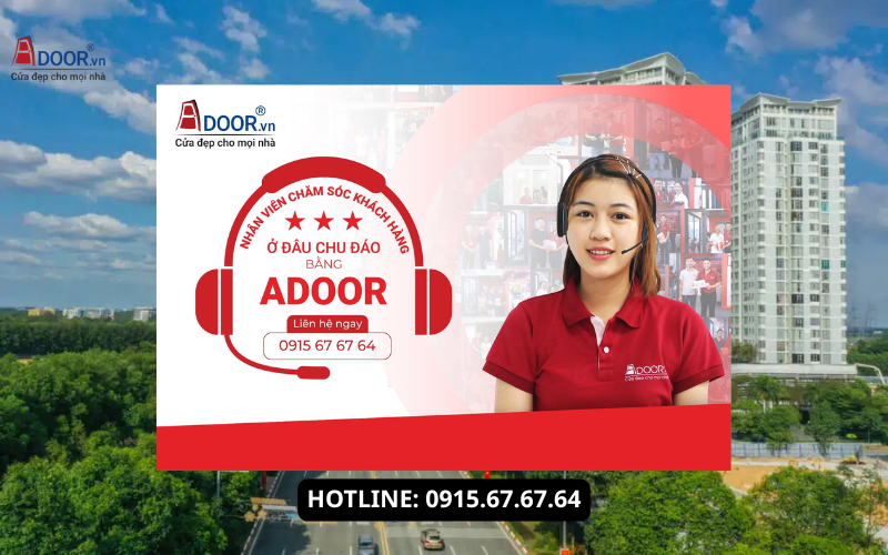 Đội ngũ chăm sóc khách hàng Adoor