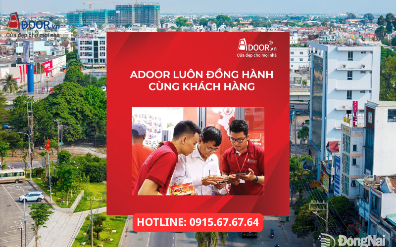 Cửa nhôm Xingfa Đồng Nai - Đội ngũ Adoor tư vấn khách hàng