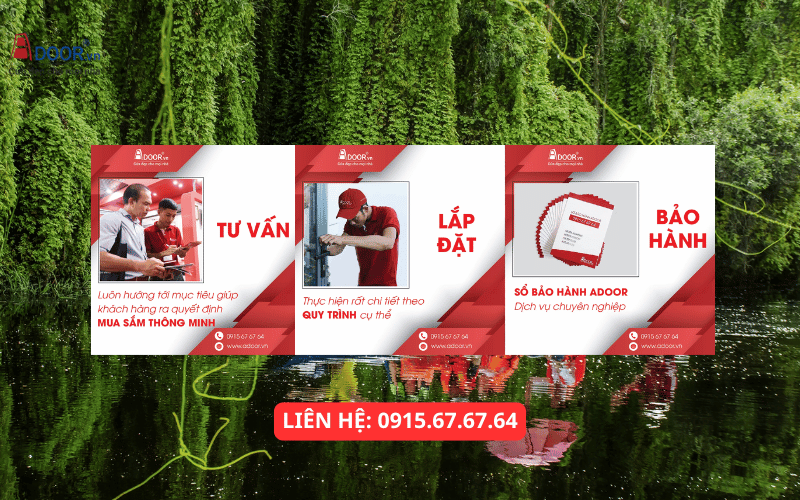 Cửa nhôm Xingfa Long An - Quy trình tư vấn lắp đặt và bảo hành Adoor