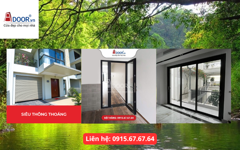 Các mẫu cửa nhôm Xingfa Bình Phước tham khảo