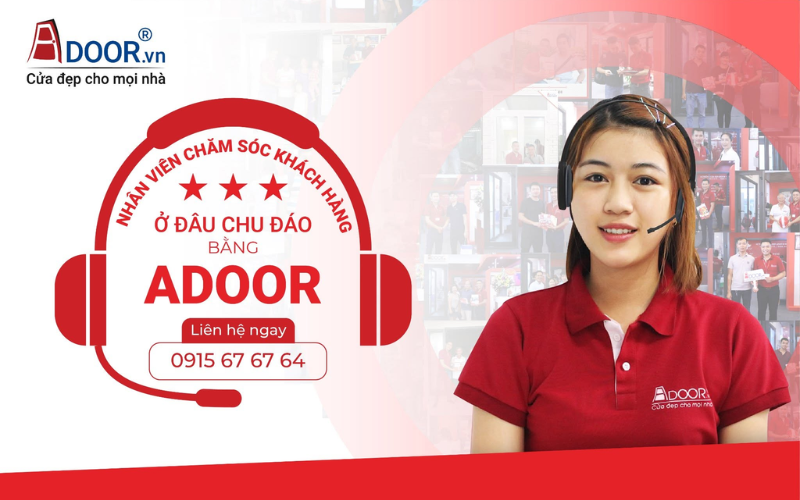 Cửa nhôm Xingfa Đồng Nai - Nhân viên chăm sóc khách hàng Adoor