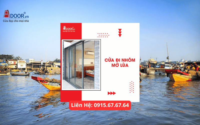 Cửa nhôm Xingfa Tiền Giang - Cửa đi nhôm mở lùa