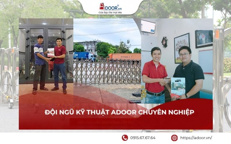 đội ngũ kĩ thuật chuyên nghiệp