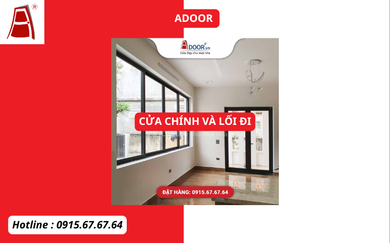 Cửa nhôm Xingfa Bình Thuận cho cửa chính và lối đi