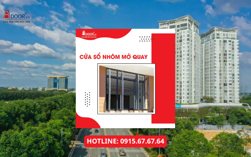 Cửa sổ nhôm Xingfa Bình Dương mở quay