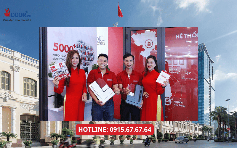 Cửa nhôm Xingfa HCM - đội ngũ nhân viên Adoor