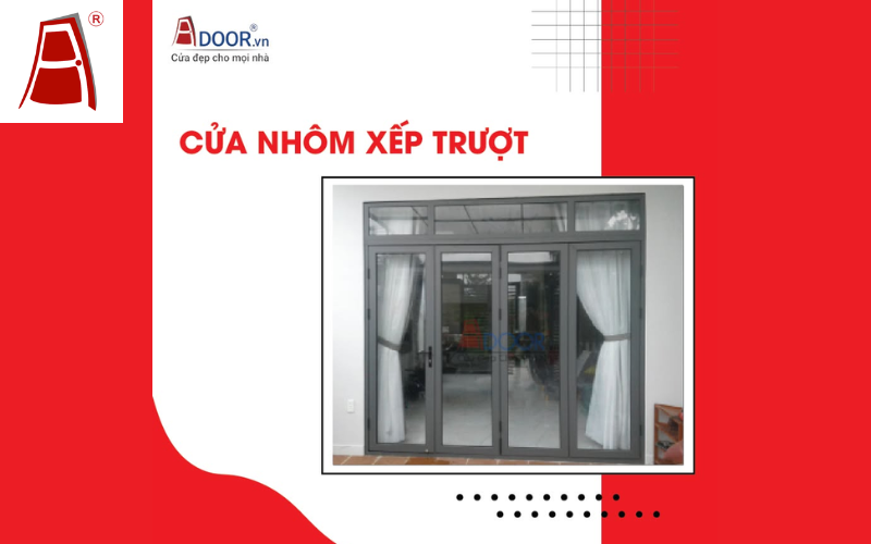 Cửa nhôm Xingfa xếp trượt Ninh Thuận