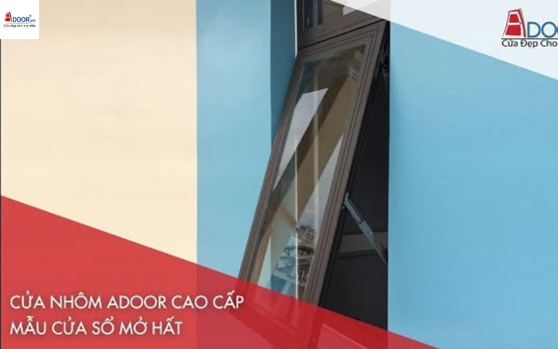 Cửa sổ nhôm Xingfa mở hất Đắk Lắk