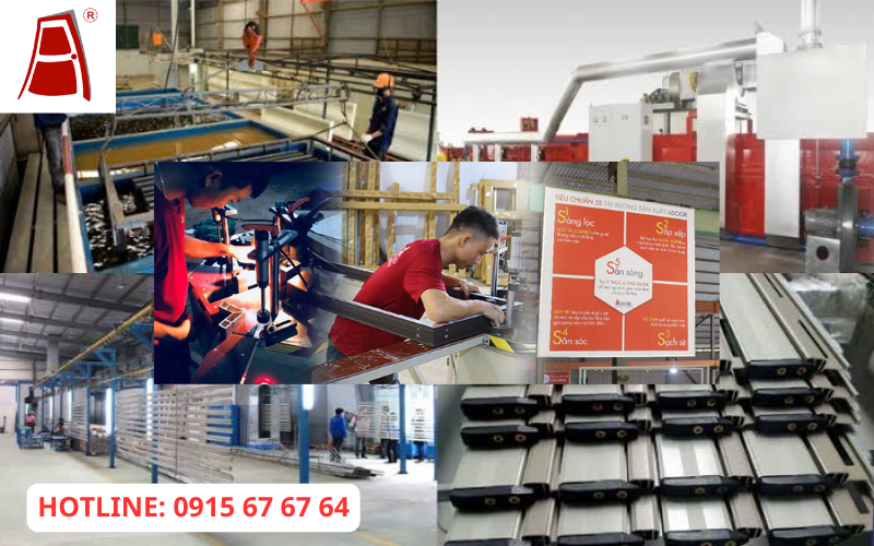 Xưởng sản xuất và gia công cửa nhôm Adoor