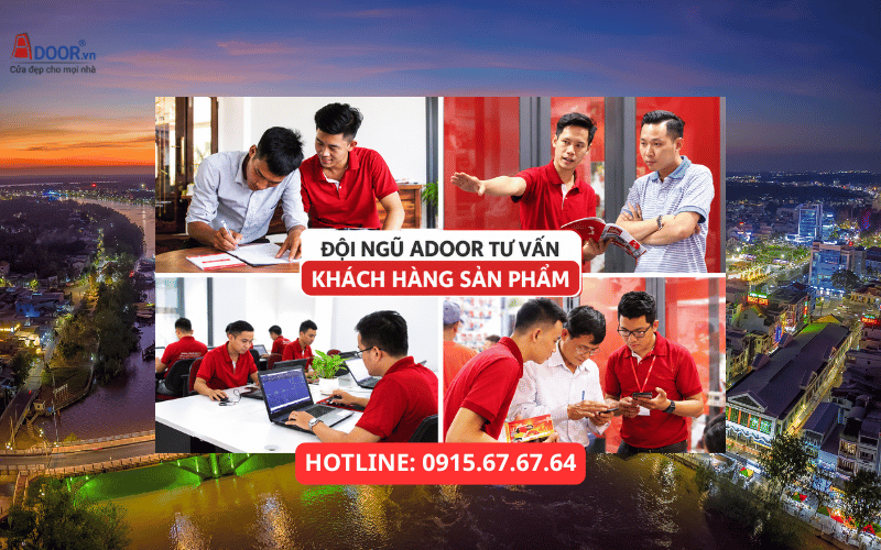 Cửa nhôm Xingfa Bến Tre - Đội ngũ Adoor tư vấn sản phẩm cho khách hàng Cửa nhôm Xingfa Bến Tre - Đội ngũ Adoor tư vấn sản phẩm cho khách hàng