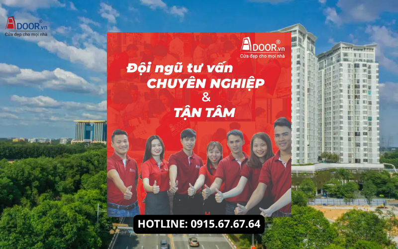 Đội ngũ tư vấn chuyên nghiệp tại Adoor