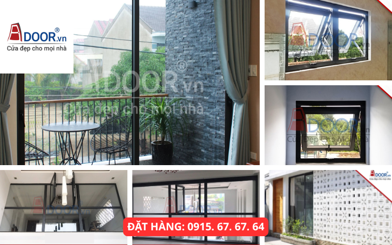 Các mẫu cửa nhôm Xingfa Khánh Hòa