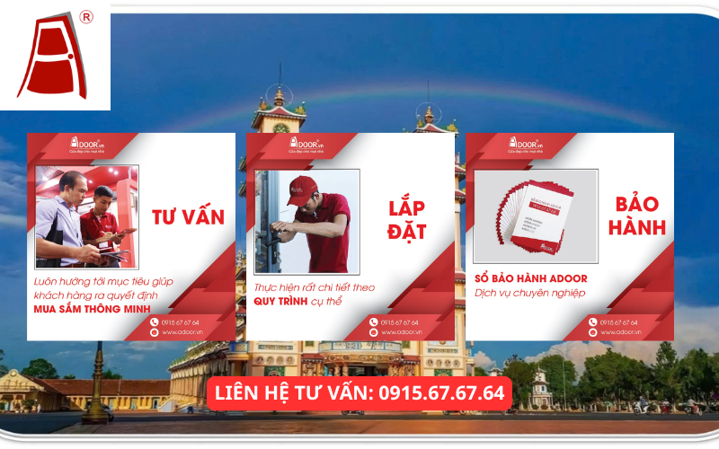 Dịch vụ tư vấn lắp đặt và bảo hành tại Adoor