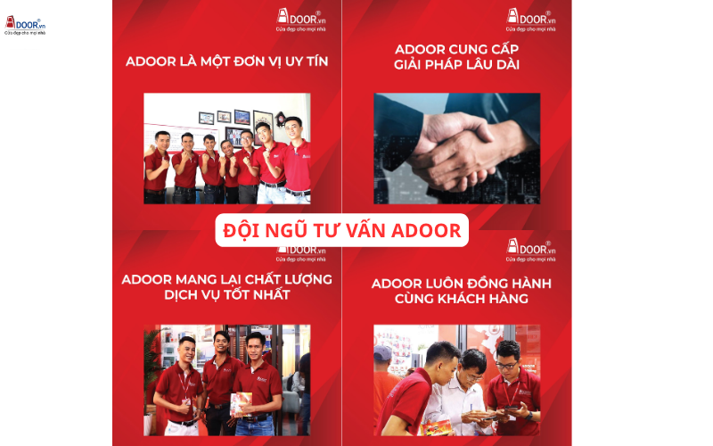 Đội ngũ tư vấn cửa nhôm Adoor