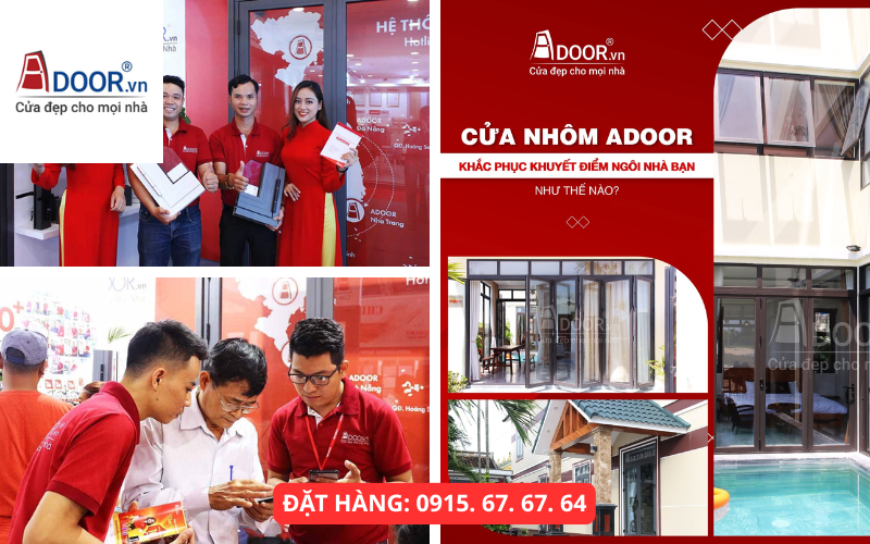 Showroom cửa nhôm Xingfa Adoor chi nhánh Khánh Hòa