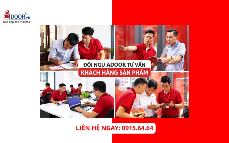 Đội ngũ Adoor tư vấn cửa nhôm Xingfa