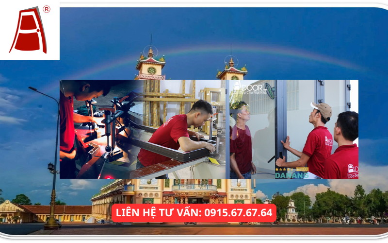 Quy trình gia công và lắp đặt cửa tại Adoor