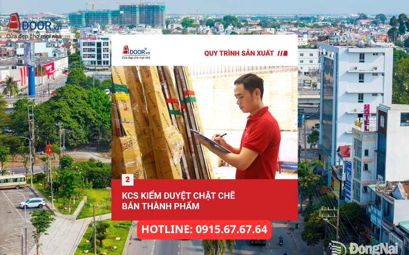Cửa nhôm Xingfa Đồng Nai - Đội thợ Adoor kiểm duyệt sản phẩm