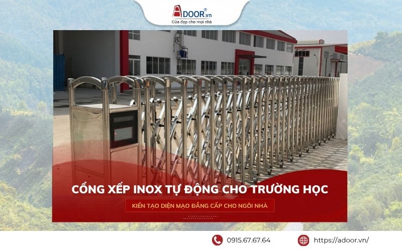 Mẫu cổng dành cho trường học
