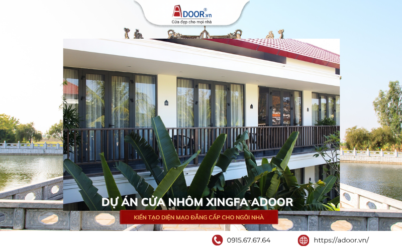 Thi công cửa nhôm Xingfa Bắc Ninh Adoor