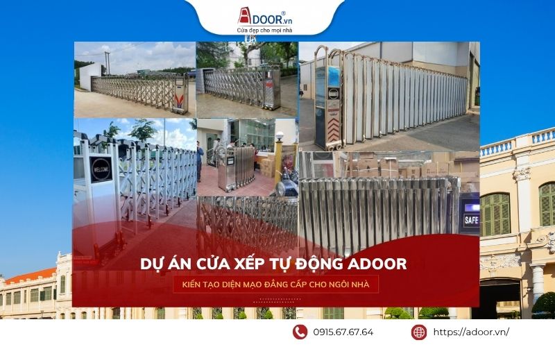 Dự án Adoor lắp đặt thực tế