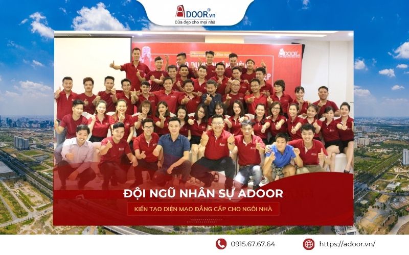 Đội ngũ nhân sự Adoor