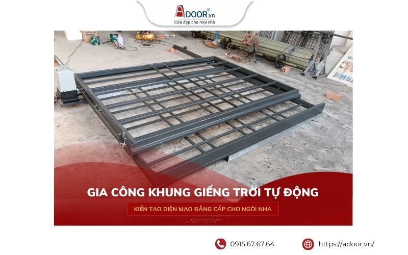 GIA CÔNG KHUNG GIẾNG TRỜI tự động
