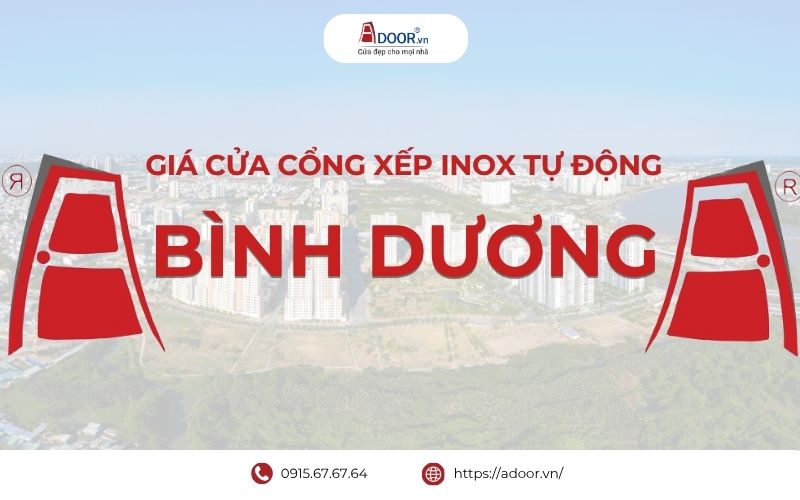 Giá cửa cổng xếp tự động