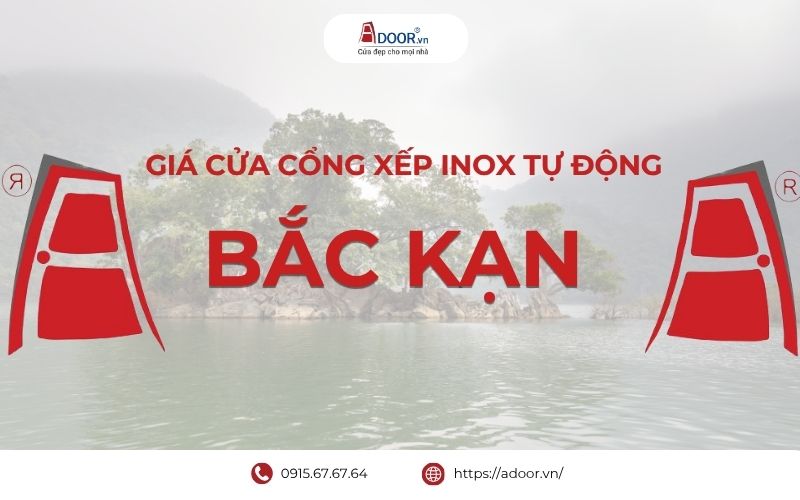 Giá cửa cổng inox tự động Adoor