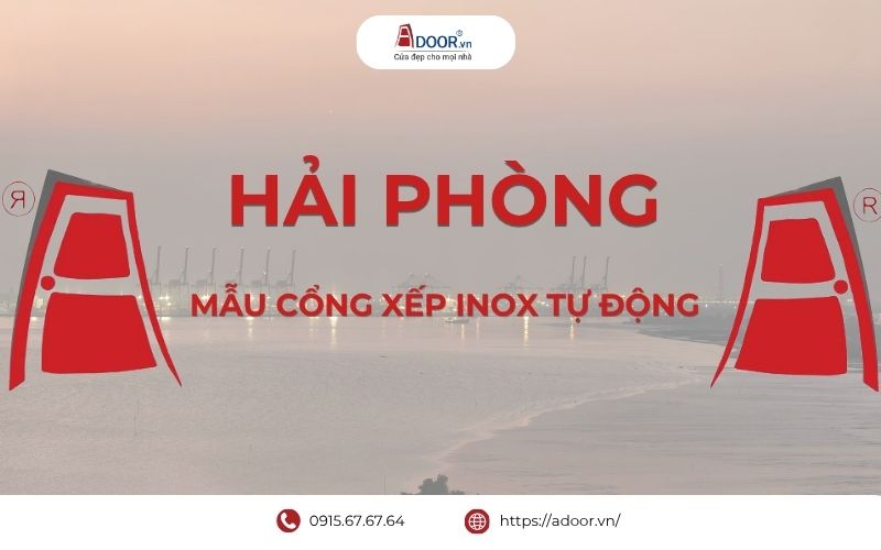 Mẫu cổng chắc chắn, vận hành thuận tiện cho nhà máy, kho xưởng
