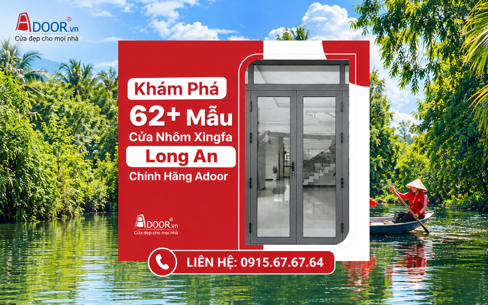 Cửa nhôm Xingfa Long An