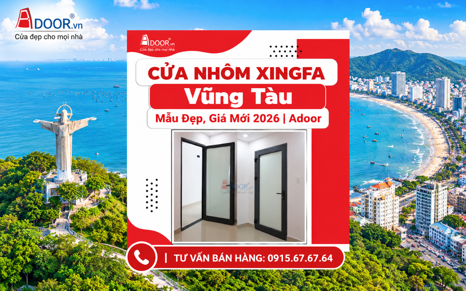 Cửa nhôm Xingfa Vũng Tàu