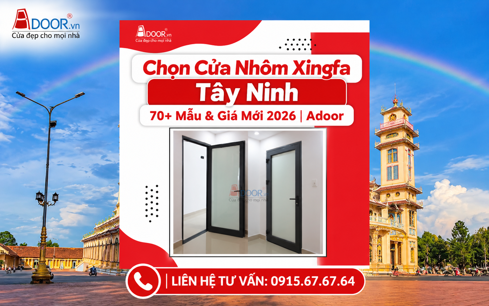 Cửa nhôm Xingfa Tây Ninh