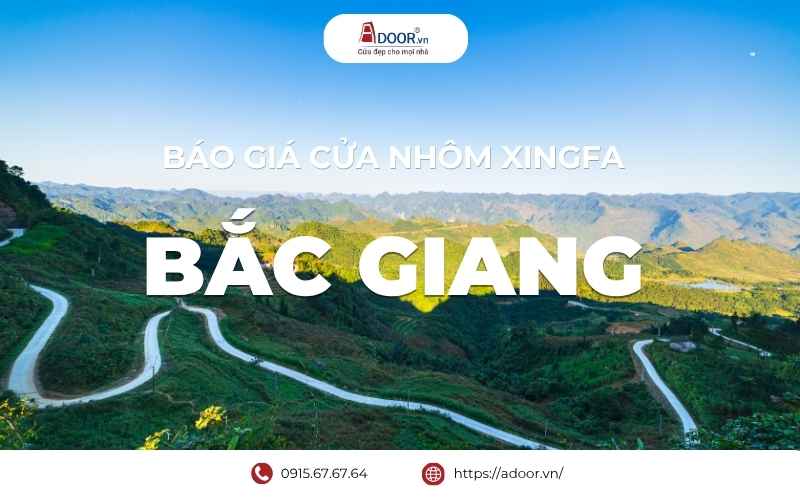 báo giá cửa nhôm Xingfa mới nhất