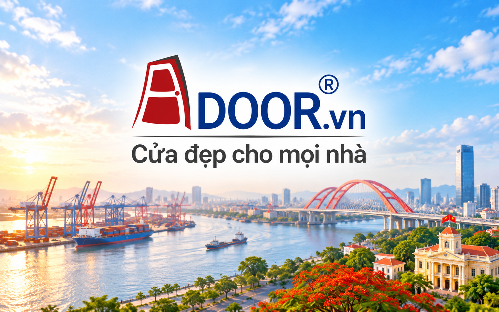 Cổng tự động tại Hải Phòng – Adoor