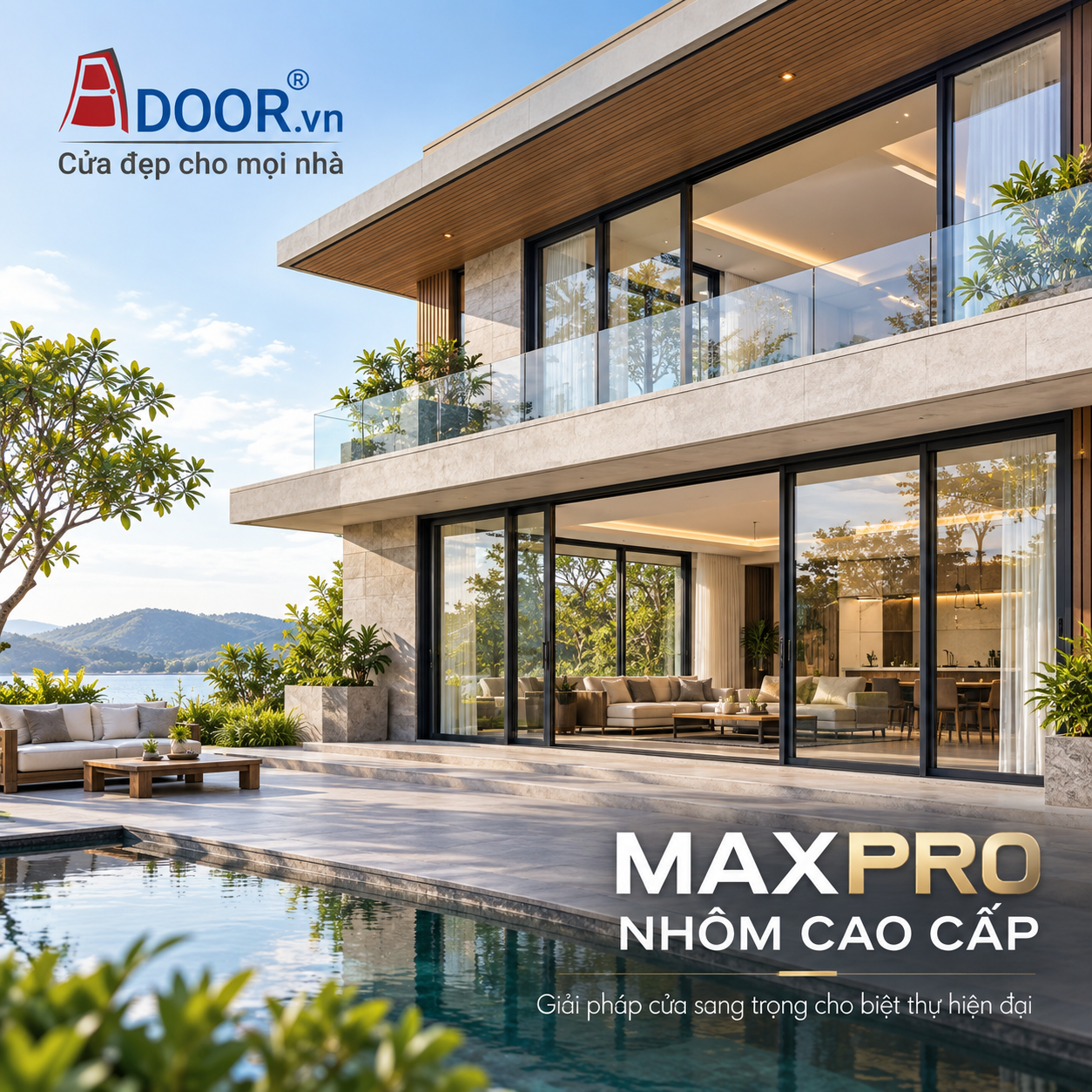 Cửa nhôm MaxPro Adoor