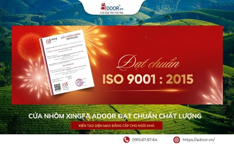 Chứng nhận chất lượng đảm bảo tiêu chuẩn sản phẩm.