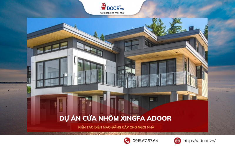 công trình thi công do Adoor thực hiện
