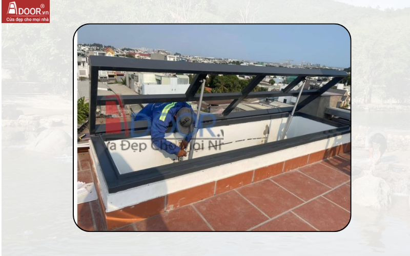 giếng trời tự động Gia Lai