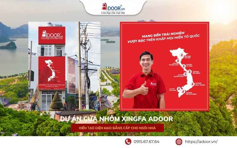 Hệ thống phân phối Adoor chuyên nghiệp